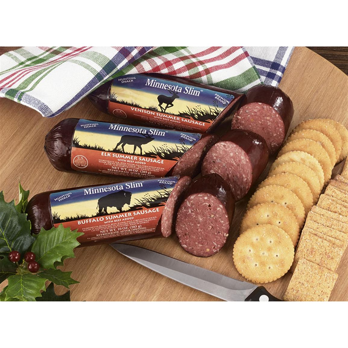 Wild Game Sausage Assortment - 44414, Food Gifts at Sportsman's Guide