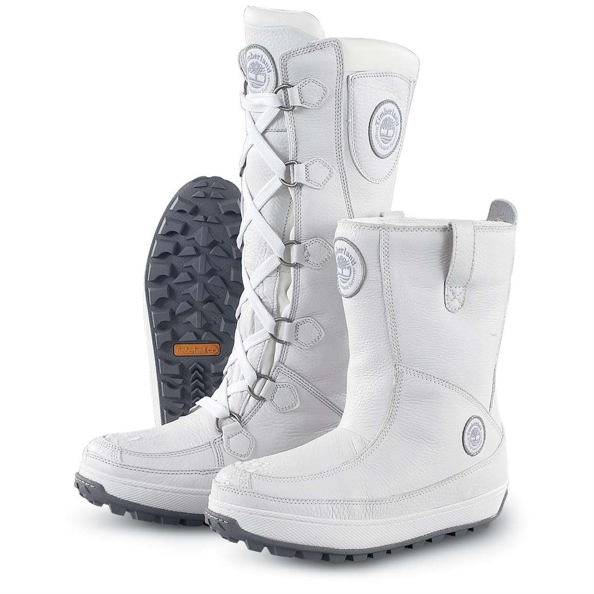 cheap white snow boots