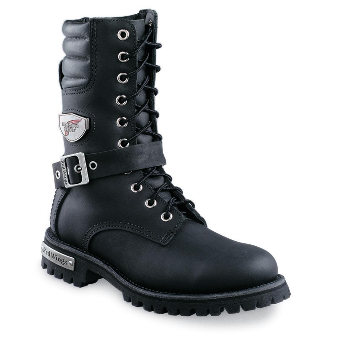 red wing women's motorcycle boots