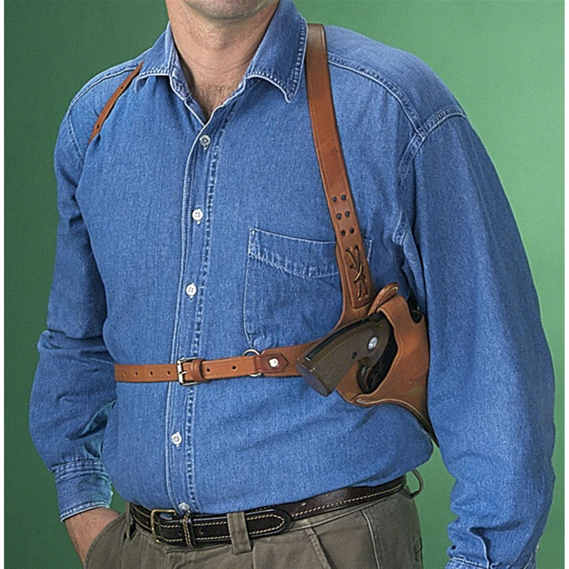 Ultra Shoulder Leather Holster Set, 3 Piece 623551, Holsters at