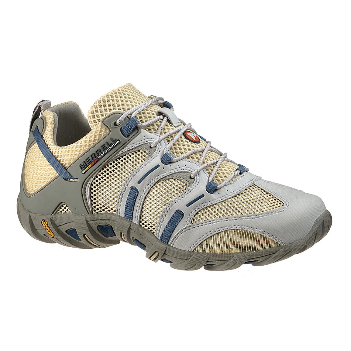 yellow merrell shoes