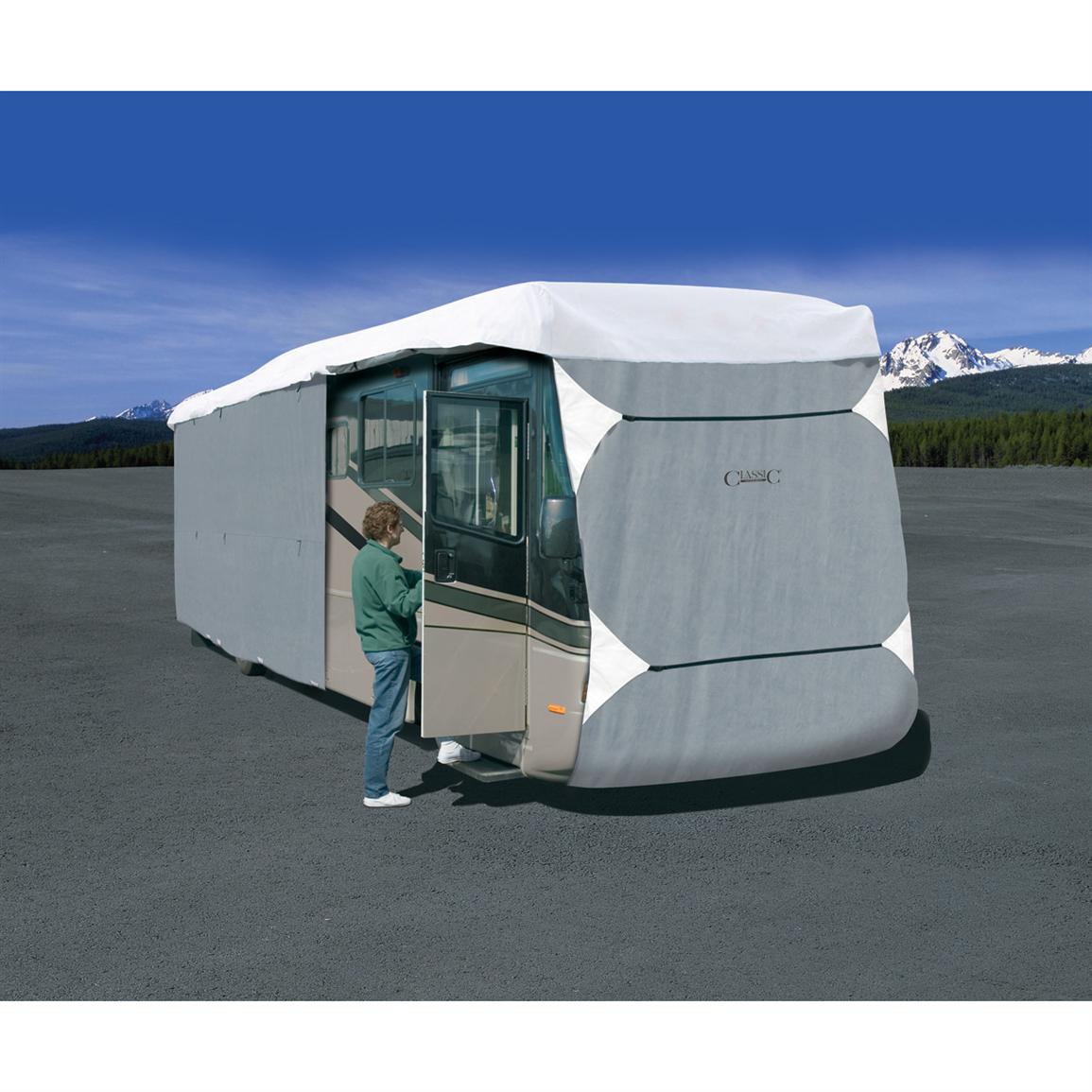 PolyPro III Class A Extra Tall RV Cover, Gray