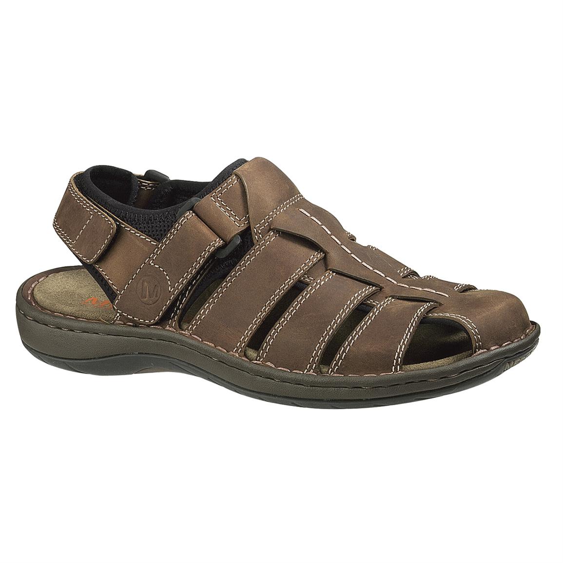 Men's Merrell® Montana II Land Sandals - 48763, Sandals & Flip Flops at ...