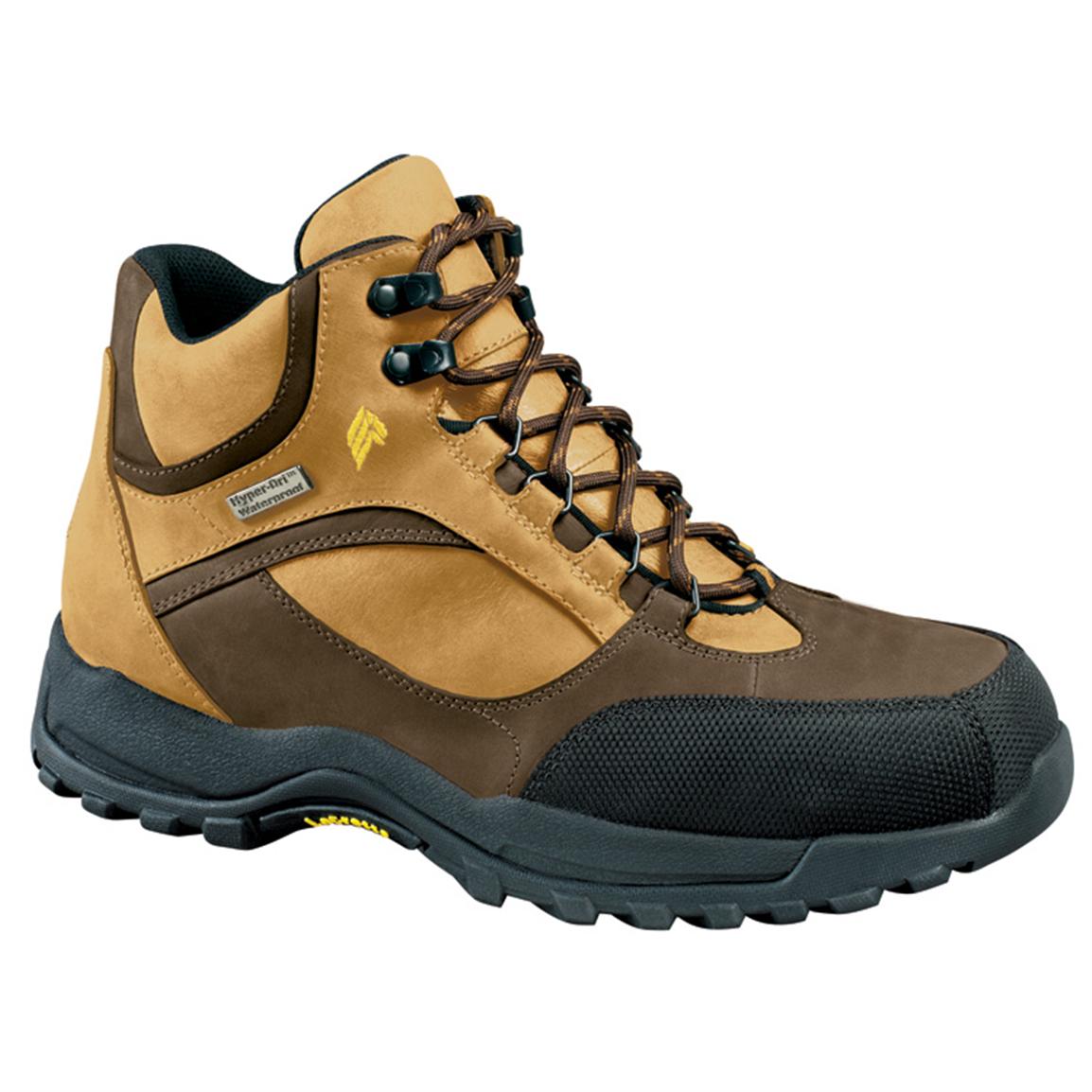 Men's LaCrosse® 6" Waterproof Steel Toe Quantum HD, Brown 49822, Work