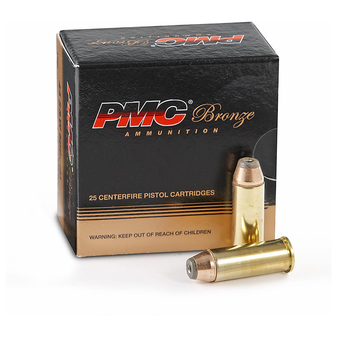 PMC Bronze, .44 Special, JHP, 180 Grain, 25 Rounds - 51663, .44