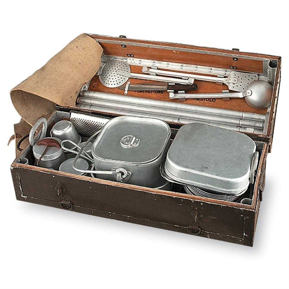 New WWII Italian Mil. Field Kitchen - 52566, at Sportsman's Guide