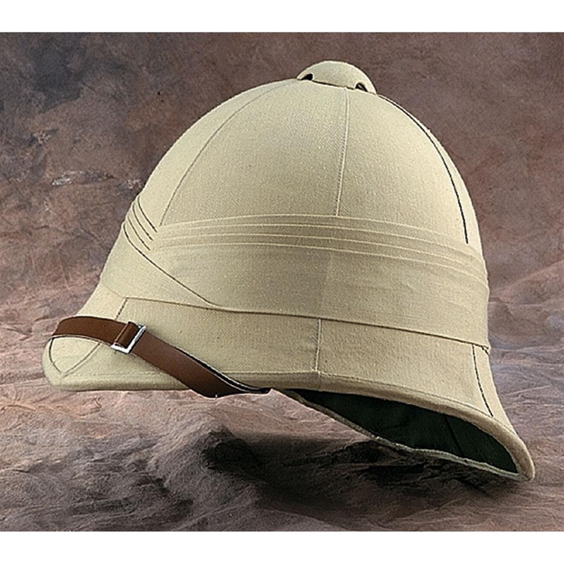Replica British Tropical Helmet, Khaki - 25770, at Sportsman's Guide