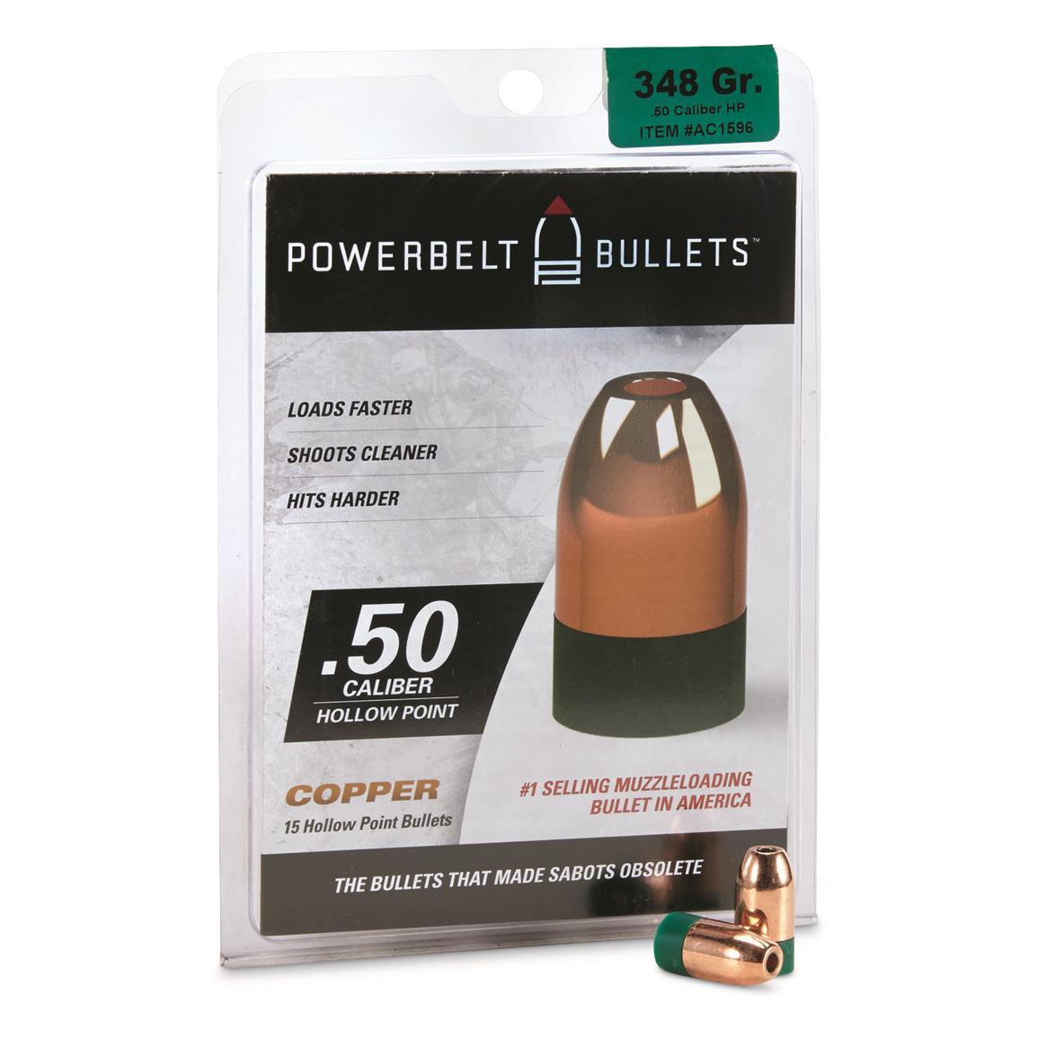 Powerbelt Bullets Ballistics Chart