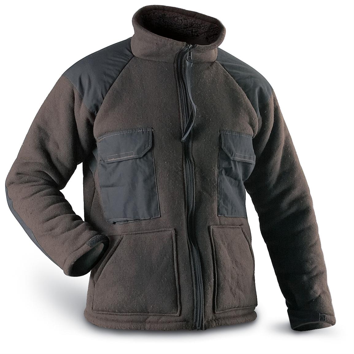 U.S. Military Surplus ECWCS Fiberpile Brown Bear Jacket