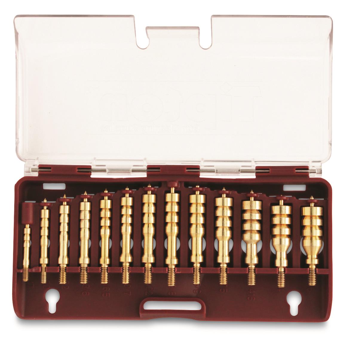 Tipton 13-pc. Solid Brass Cleaning Jag Set