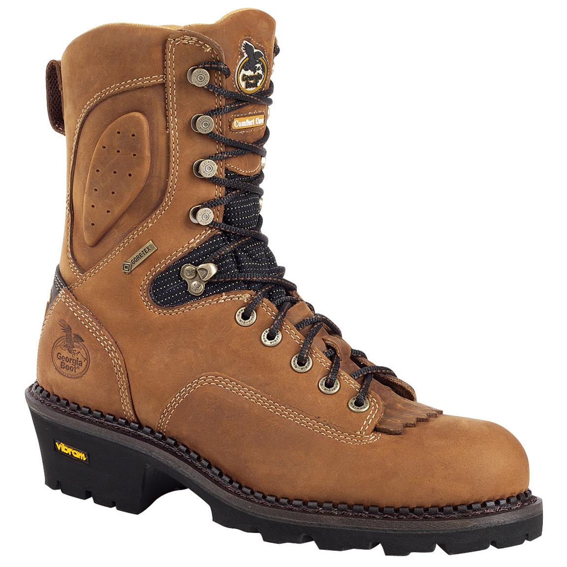Men's Georgia Boots® Comfort Core® GORE-TEX® Waterproof Composite Toe ...