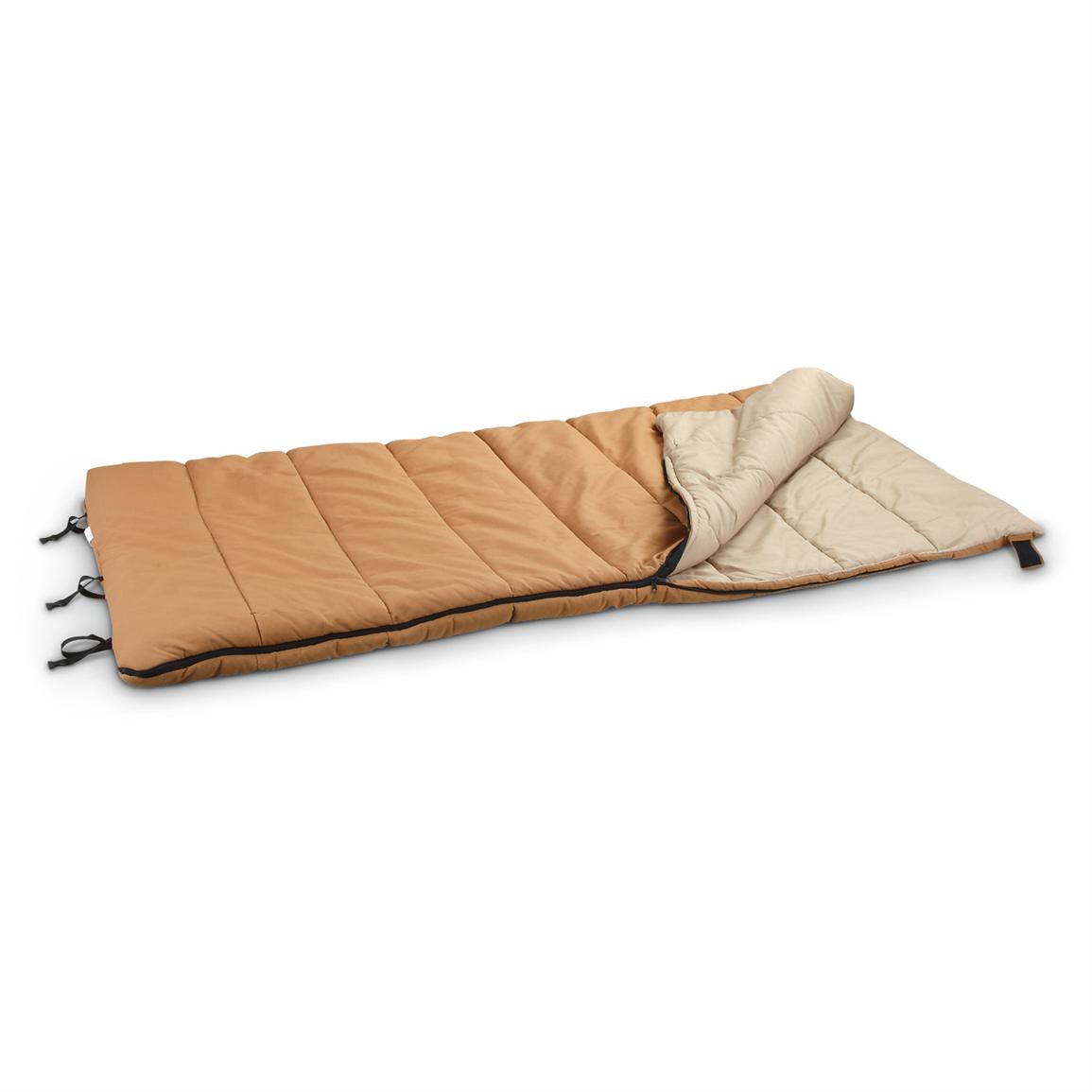 42x86 Cotton Canvas Sleeping Bag 578499 Rectangle Bags At Sportsman S Guide