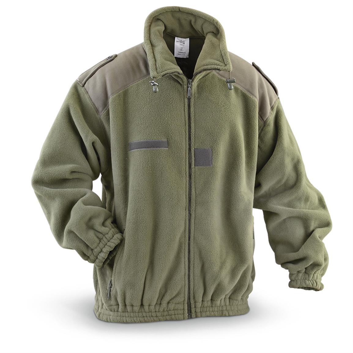 NATO Military Surplus Heavyweight Fleece Jacket, New - 580073 ...