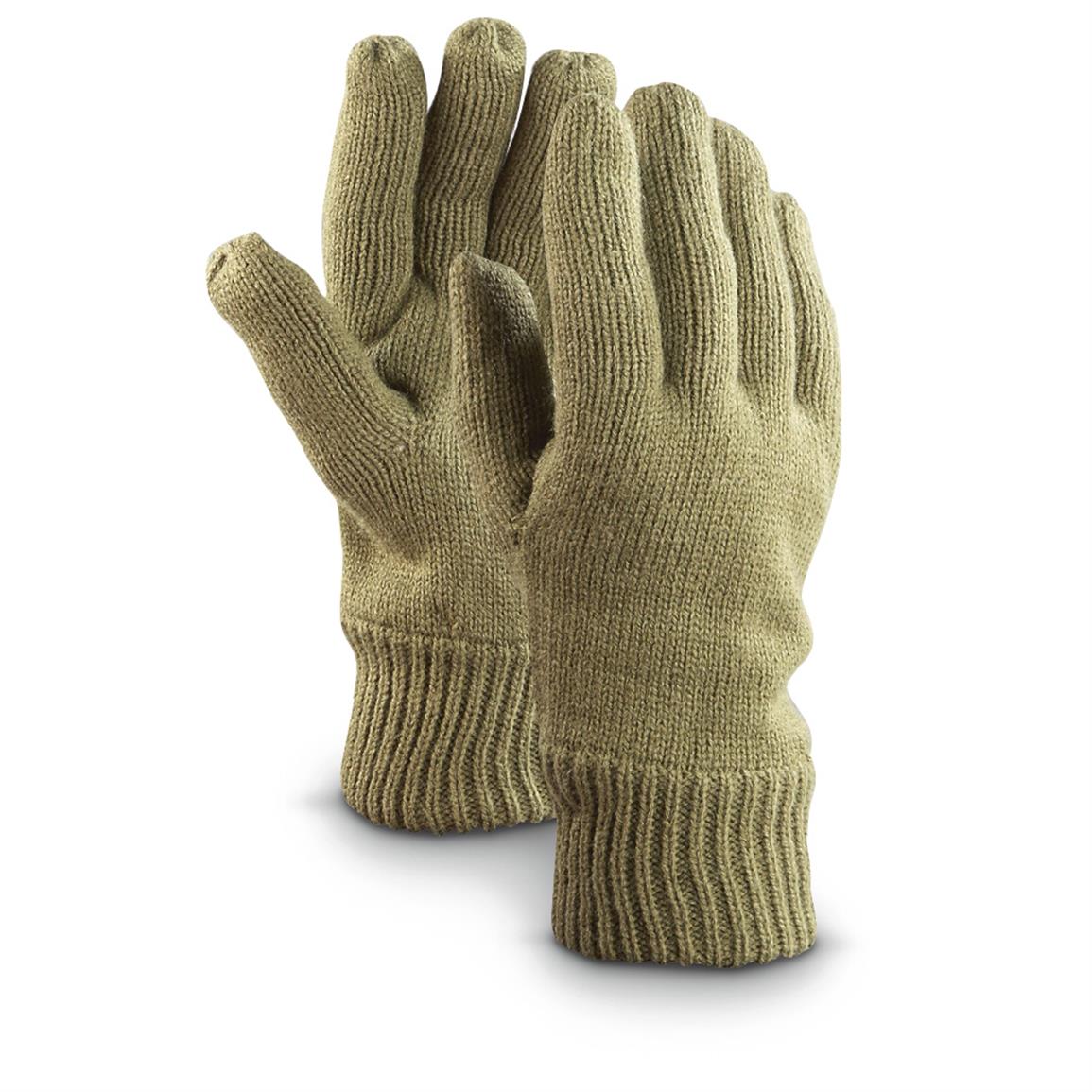 2 Prs. of Mil-Tec 40 gram  Insulation Gloves - 580077 .