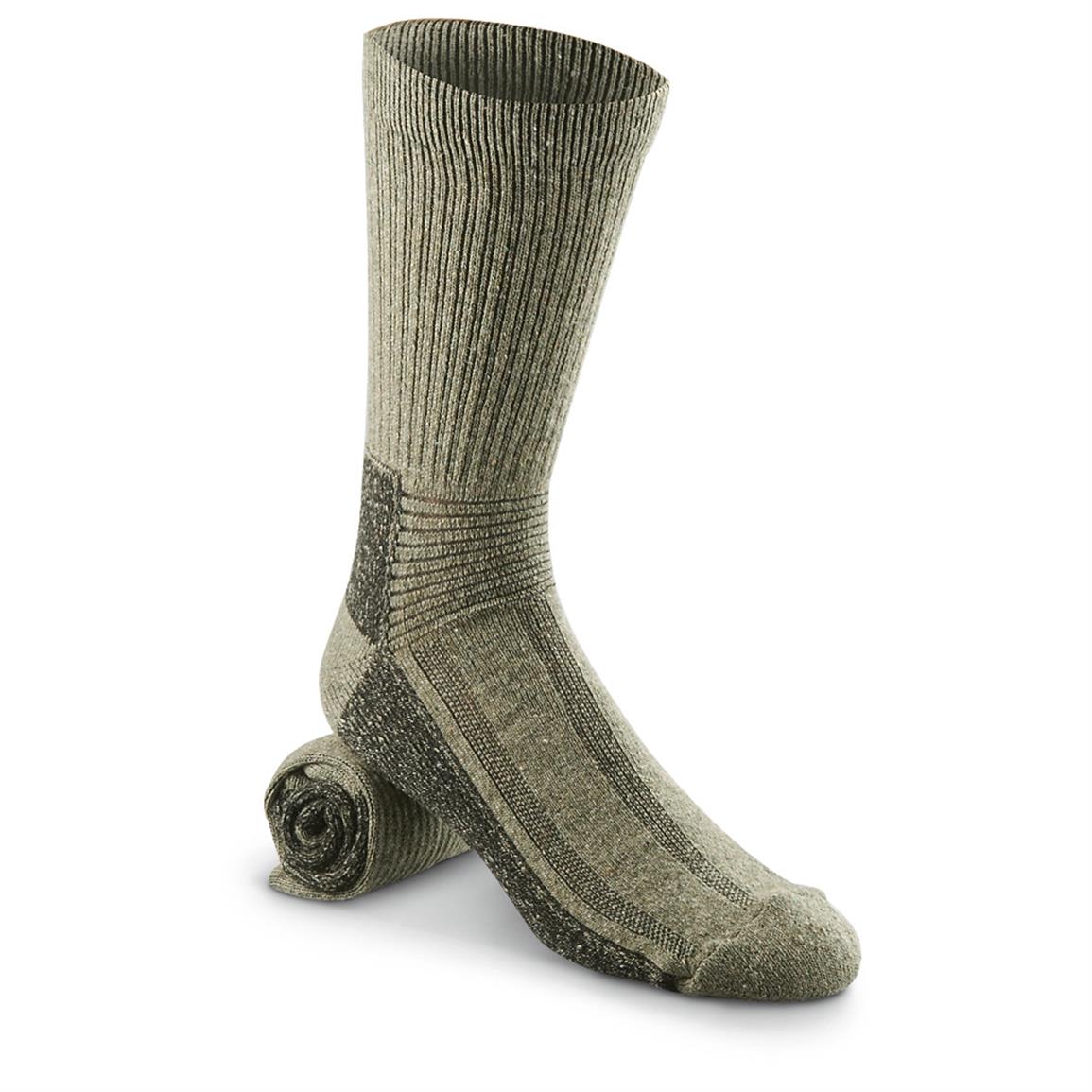 olive sock booties