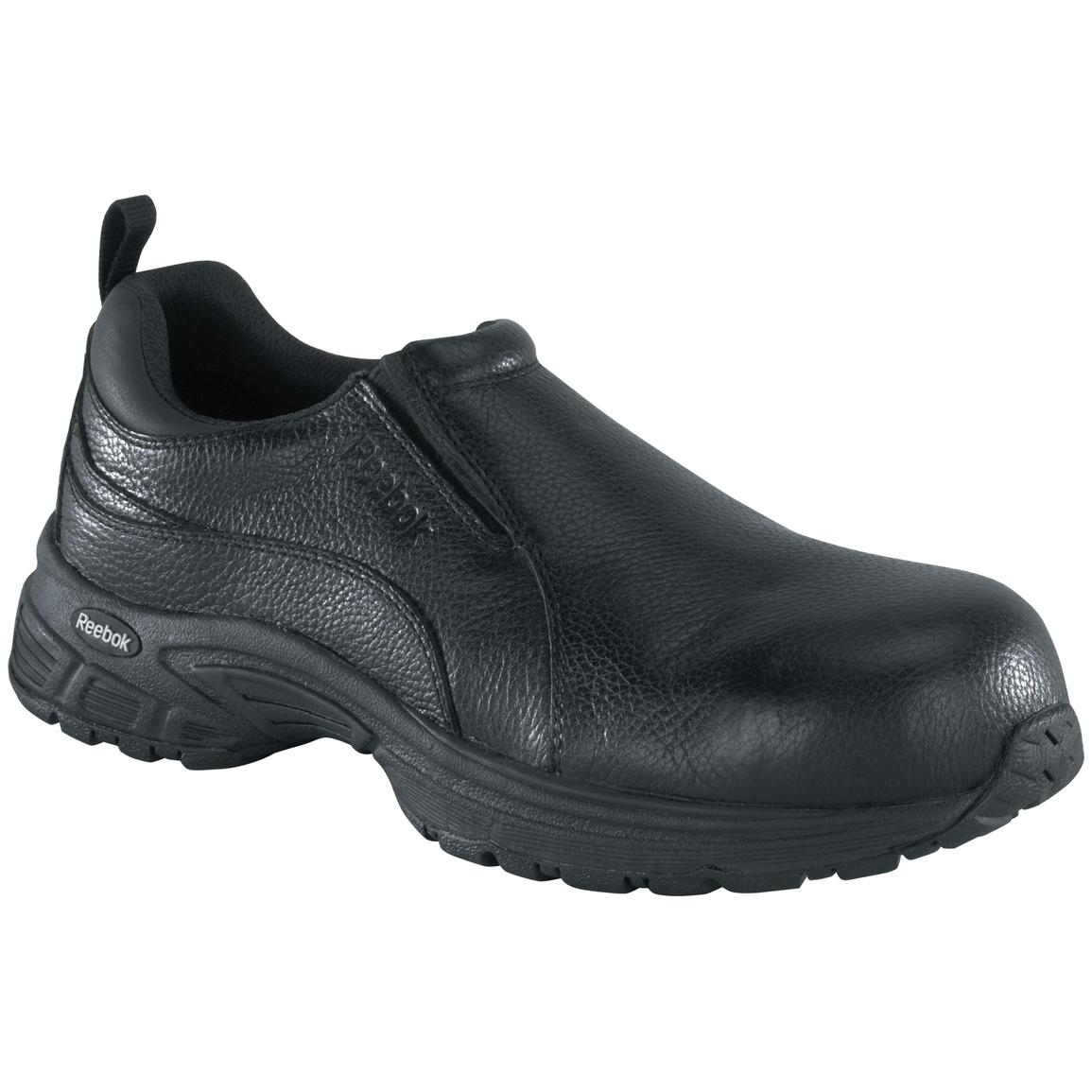 Men's Reebok Composite Toe Twin Gore Slip-On Shoes - 580317, Casual ...