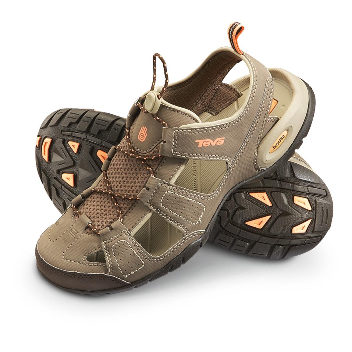 Women's Teva Butano 2 Water Sandals, Chocolate Chip - 580323, Sandals ...
