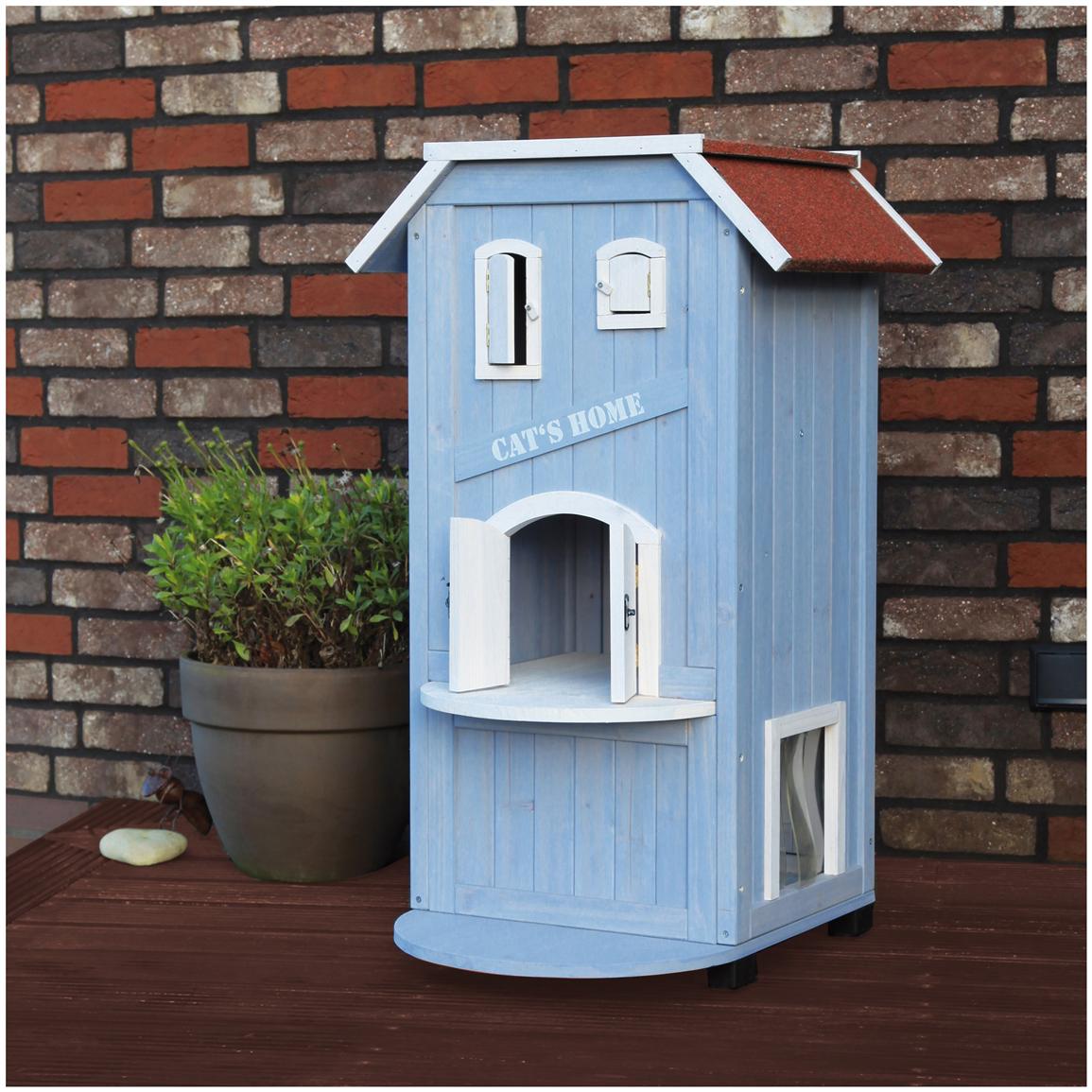 Trixie Cat's Home Cat House - 580971, Pet Accessories at Sportsman's Guide