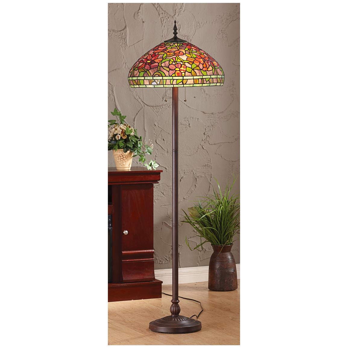Tiffany-style Floor Lamp - 581824, Lighting at Sportsman's Guide