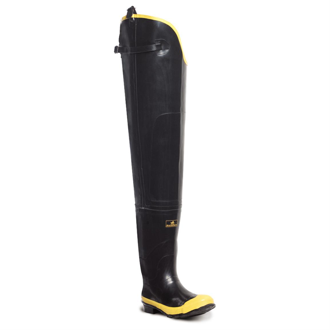 LaCrosse® Economy Steel Toe Hip Boots, Black