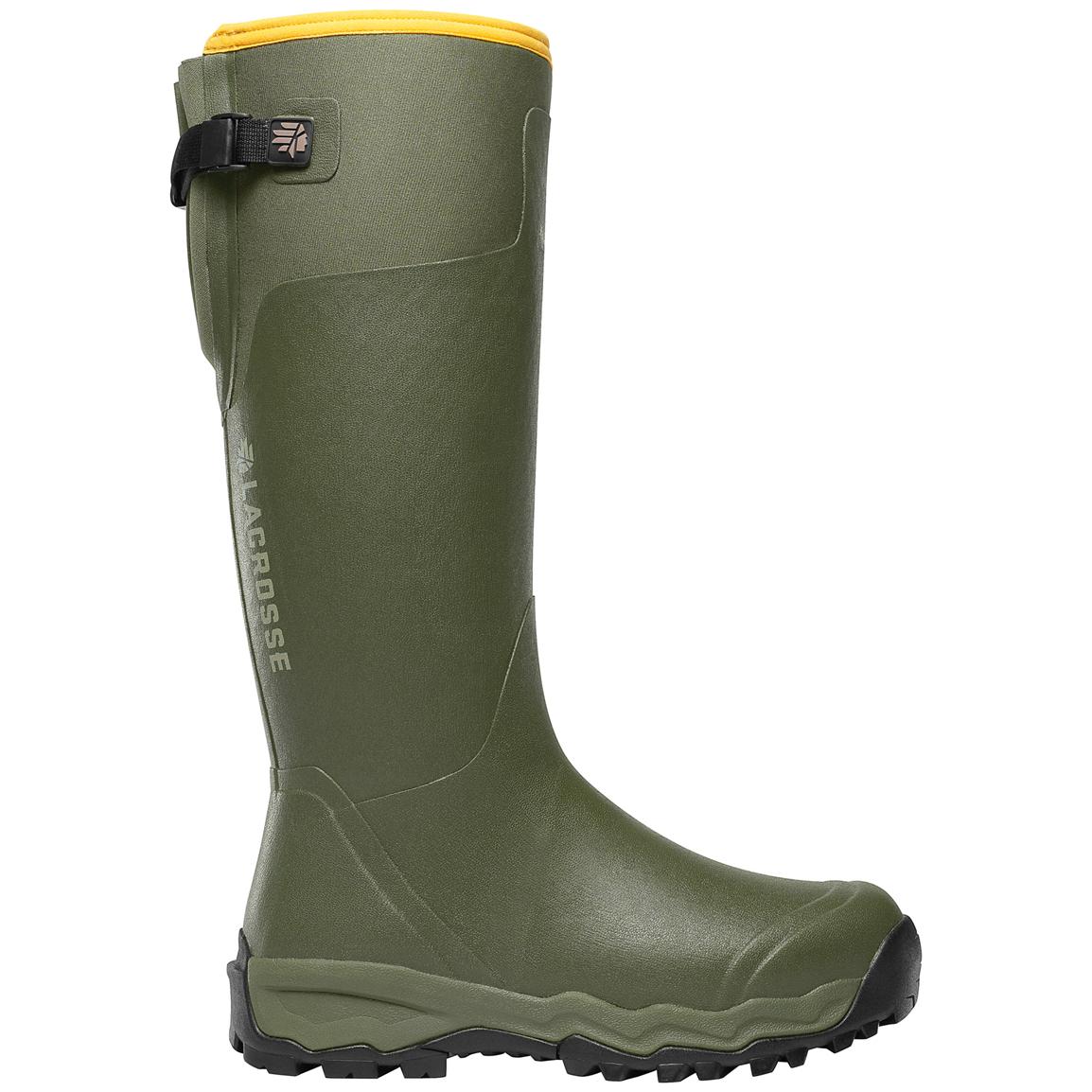 18 inch LaCrosse® Alphaburly Pro 800-gram Thinsulate® Ultra Insulation Hunting Boots, Forest Green