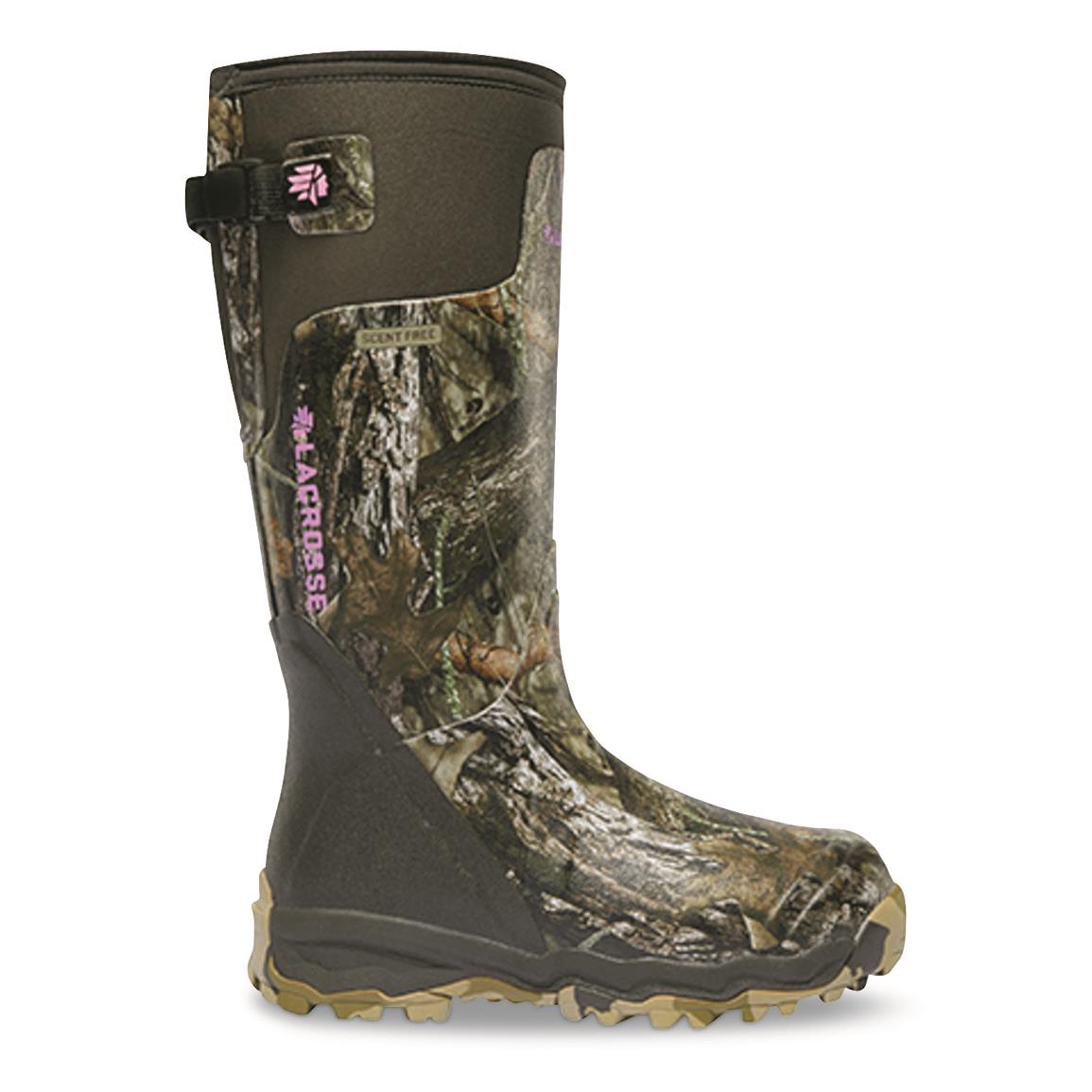Women's 15" LaCrosse Alphaburly Pro Hunting Boots, Mossy Oak Break-Up® COUNTRY™