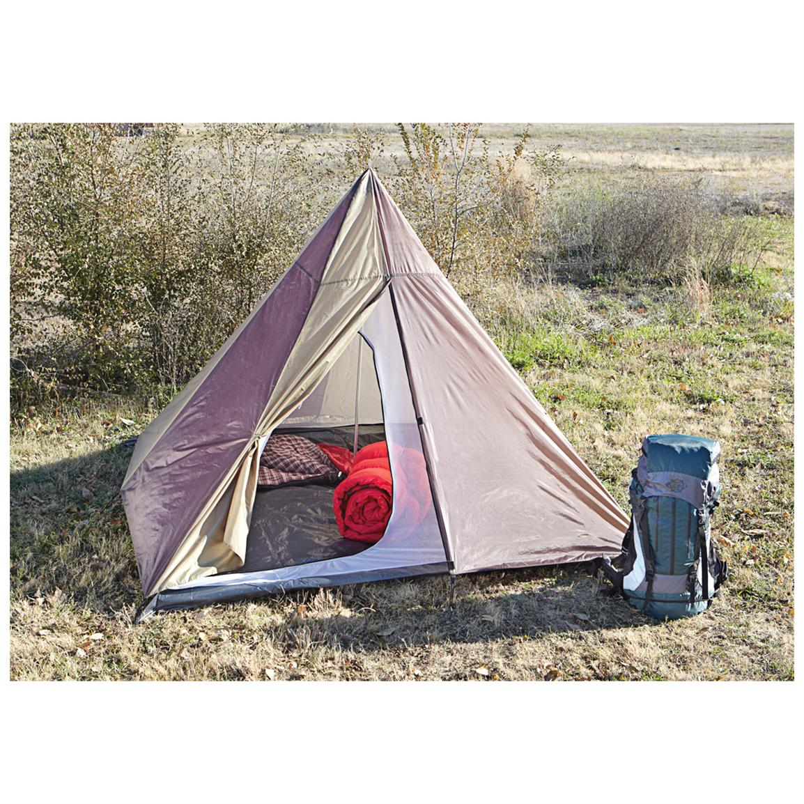 Guide Gear Backpacking Teepee Tent - 582128 Backpacking 