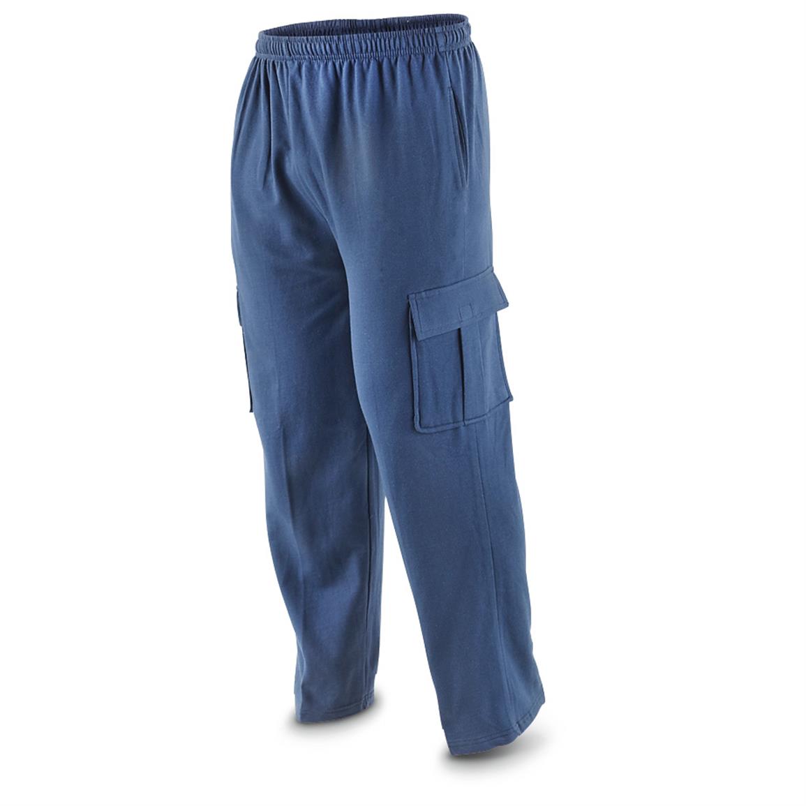 members mark fleece cargo pants