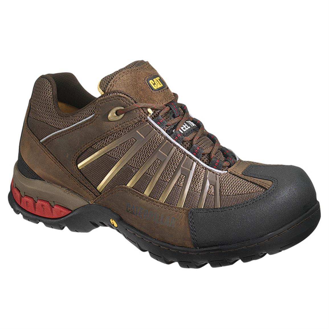 Men's Cat® Footwear Kaufman Steel Toe Oxford Work Shoes - 582895 ...