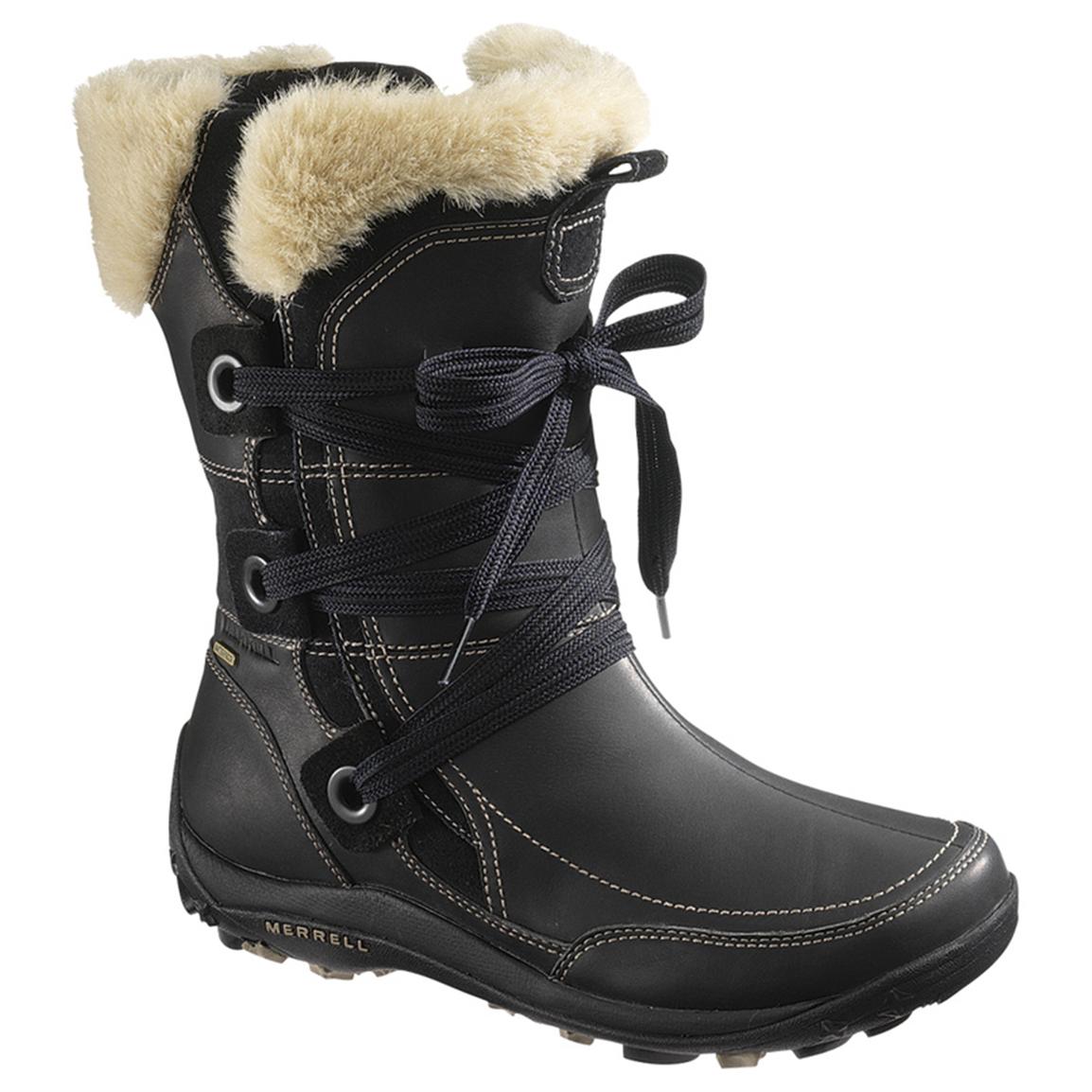 Women's Merrell® Nikita Waterproof Insulated Winter Boots - 583711 ...