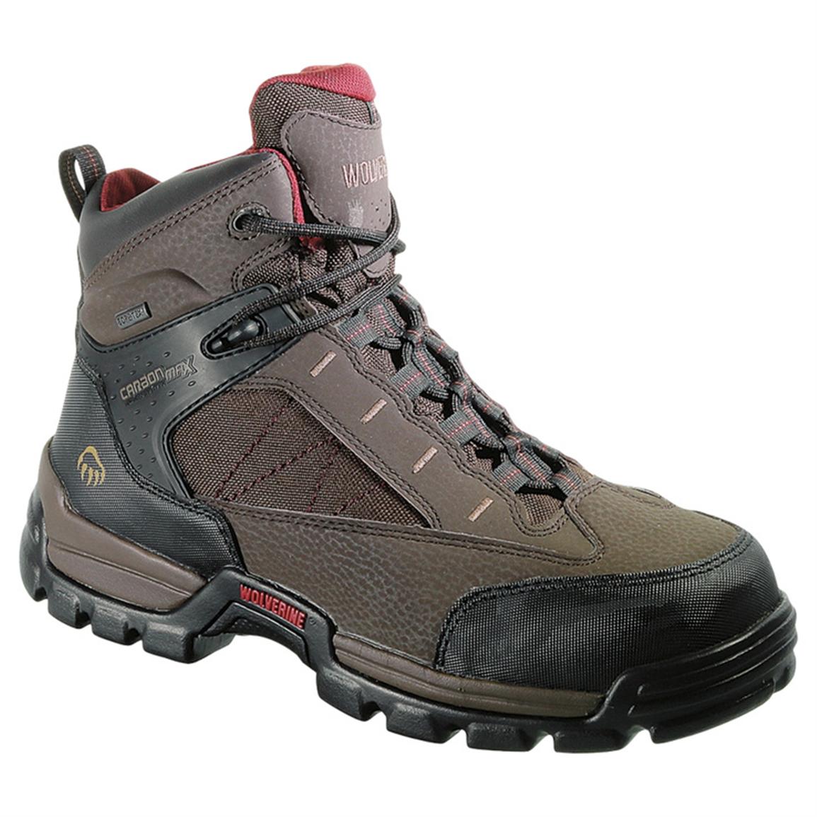 wolverine gore tex steel toe boots