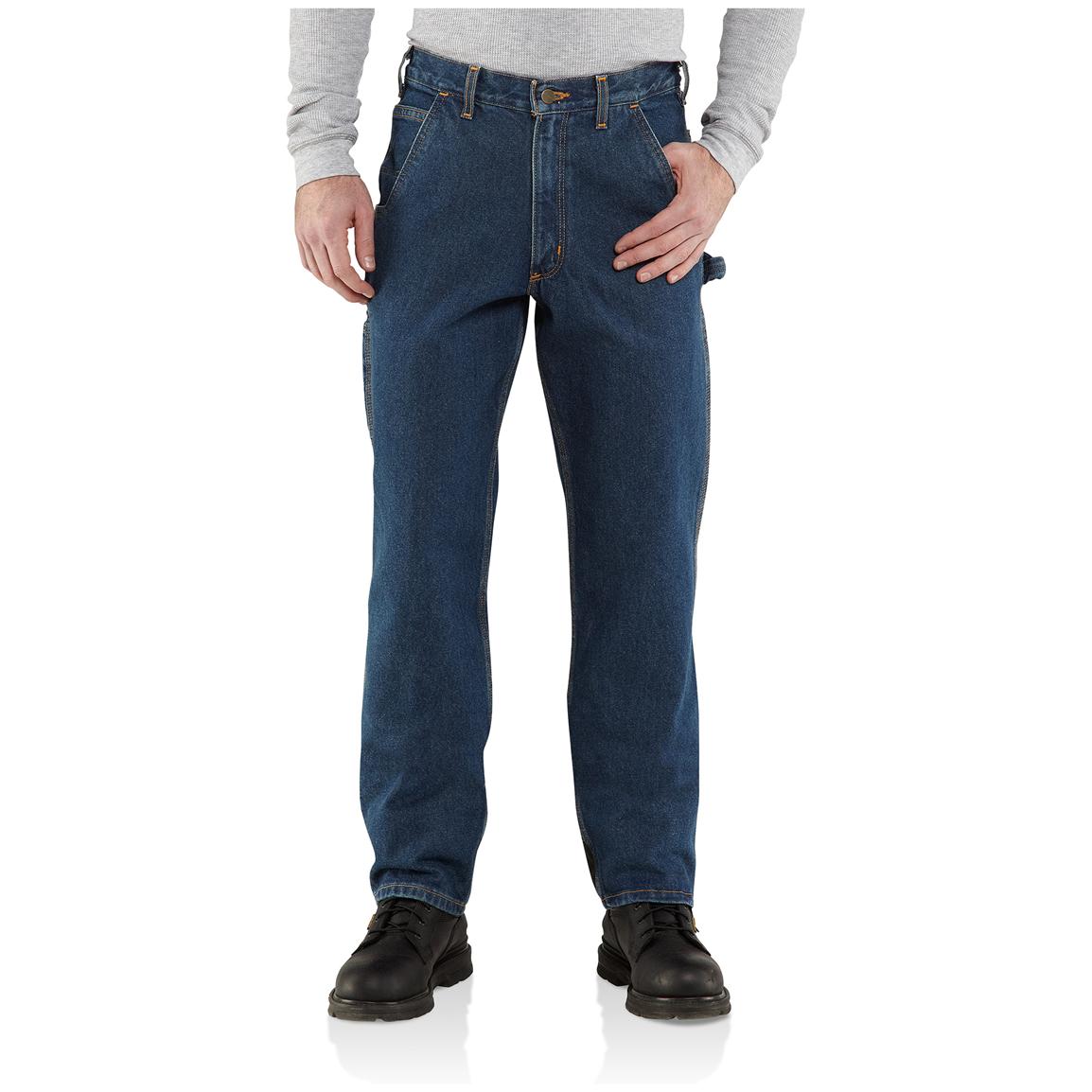 Carhartt® Relaxed Fit Water Repellent Pike Jeans - 587935, Jeans ...
