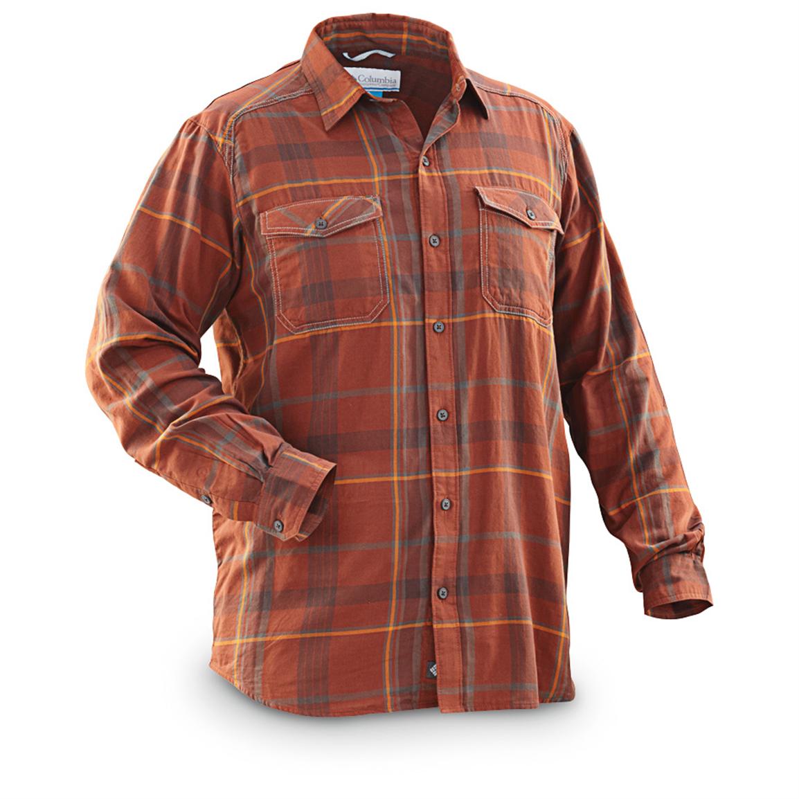 Columbia Double Crown Long-sleeved Shirt - 588006, Shirts & Polos at ...