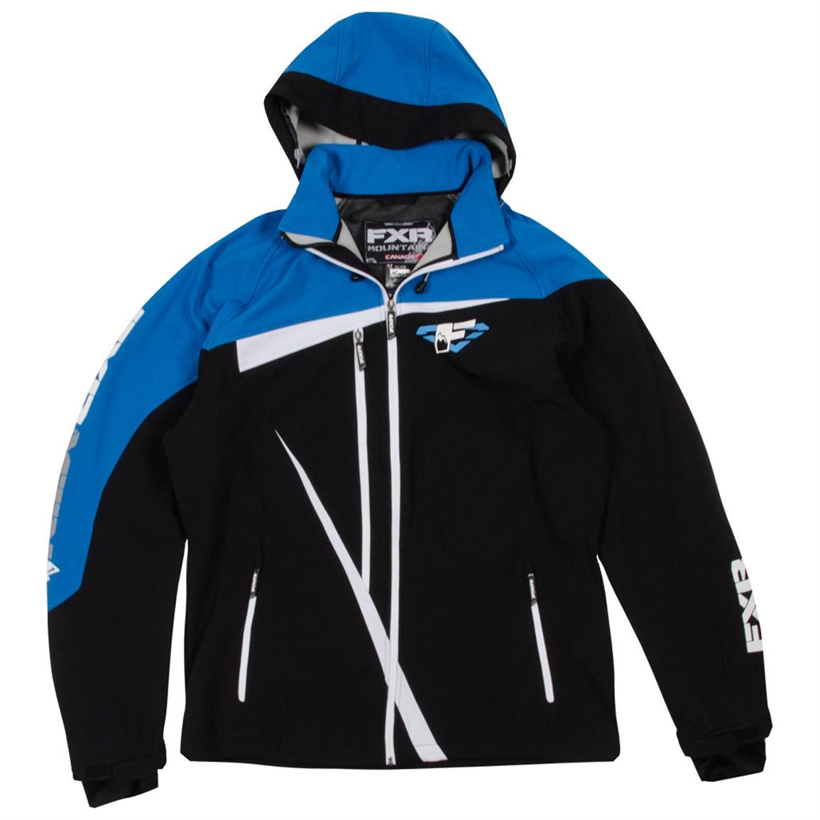 Men's FXR® Vertical Softshell Hoodie - 588545, Snowmobile Clothing at ...