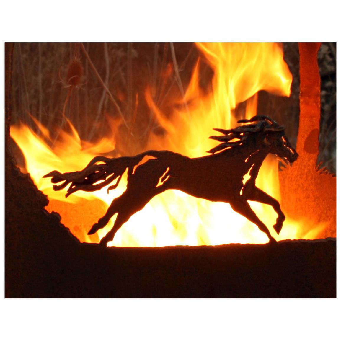 Wildfire 37 Custom Steel Fire Bowl From The Pit Gallery Made In The Usa