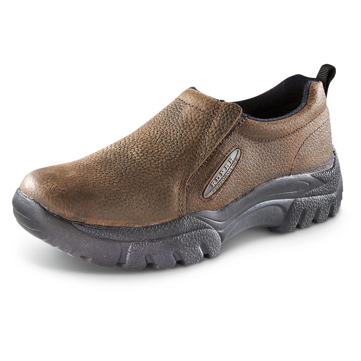 Roper Men's Performance Sport Slip-On Shoes - 588752, Casual Shoes at ...
