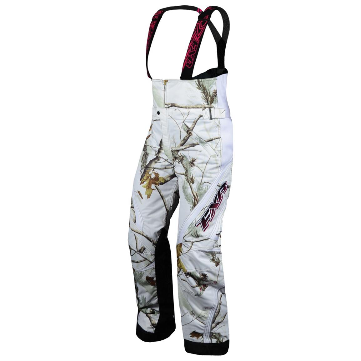 Women's FXR Camo Team Snow Pants - 588809, Snowmobile Clothing at ...