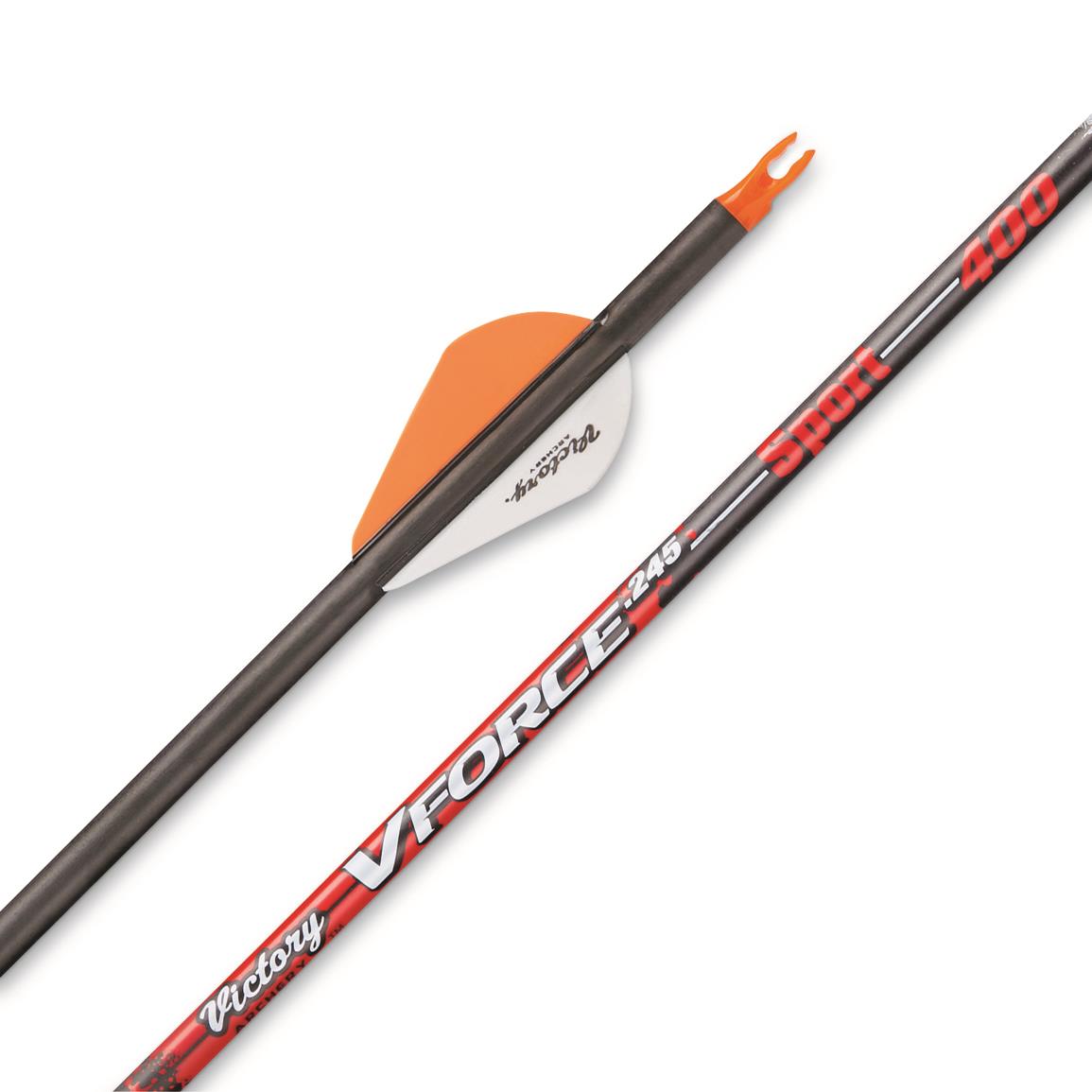 Victory V6 400 Arrows, 6 Pack