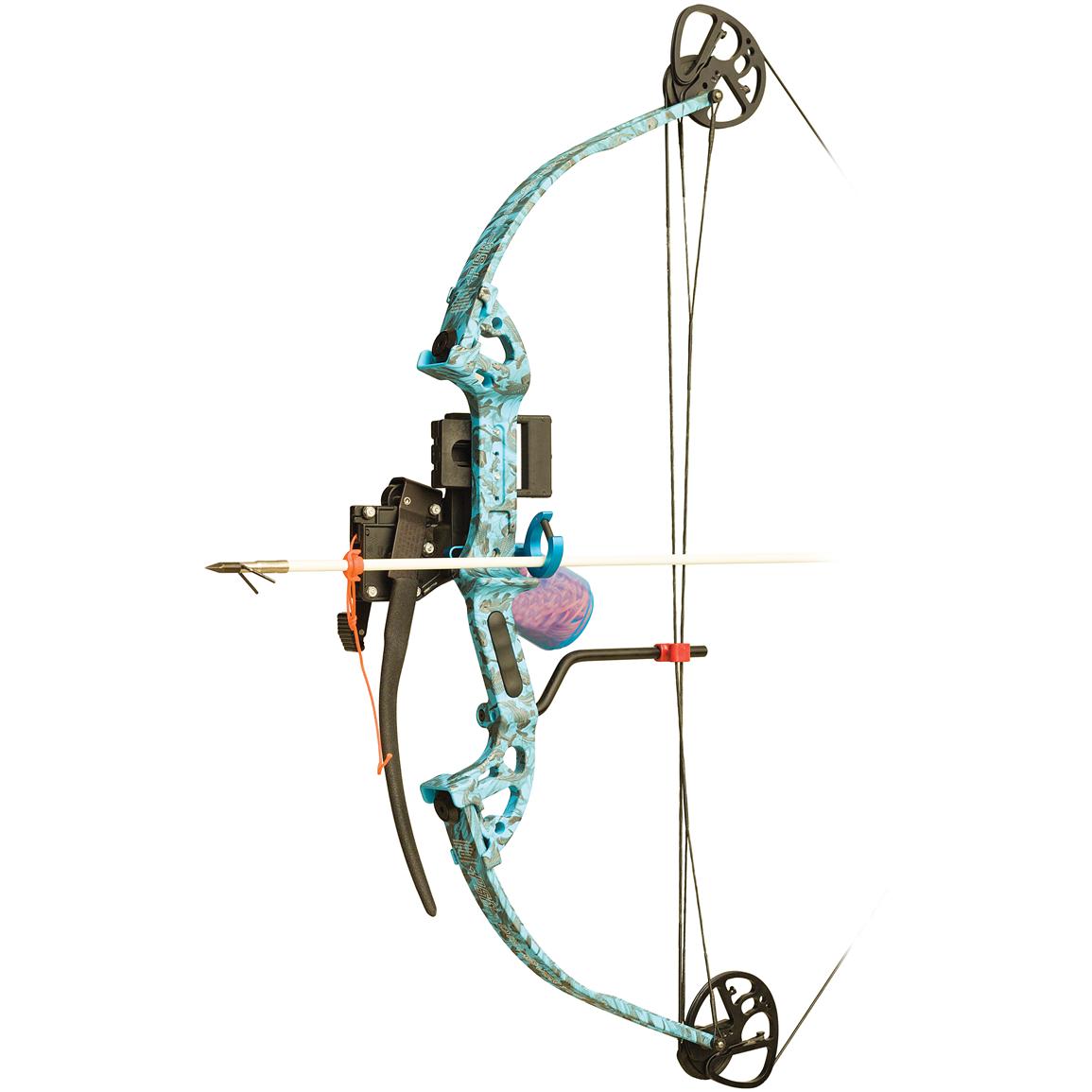 PSE Discovery Bowfishing Bow Package, Reaper H2O XL Camo
