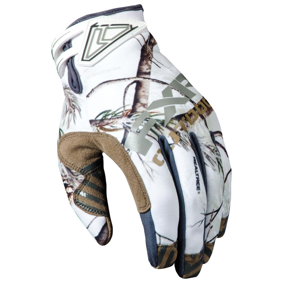 FXR Cold Cross Race LE Camo Gloves 590638, Snowmobile Clothing at