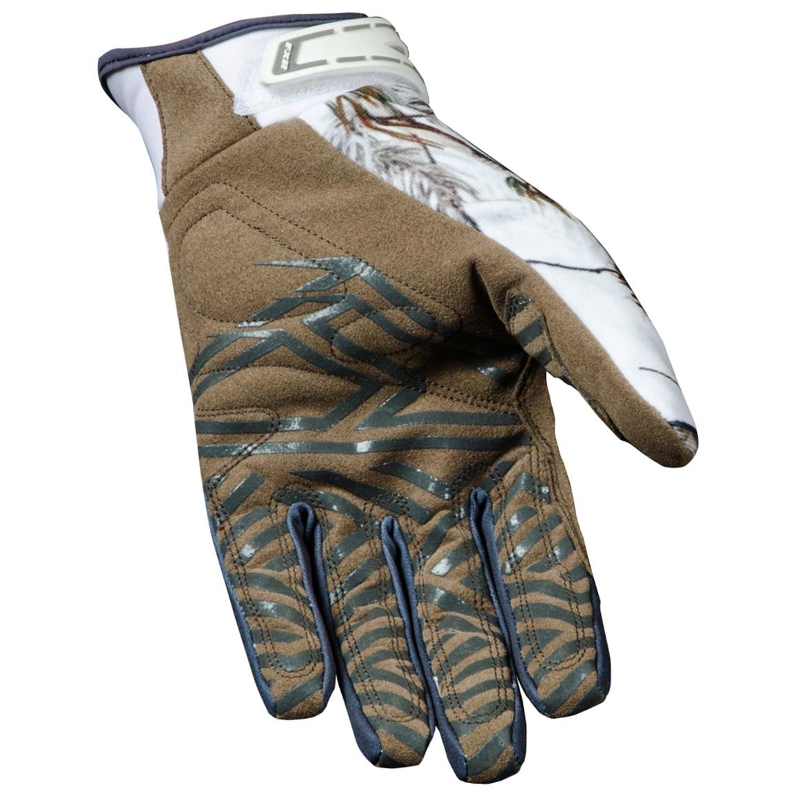 FXR Cold Cross Race LE Camo Gloves 590638, Snowmobile Clothing at