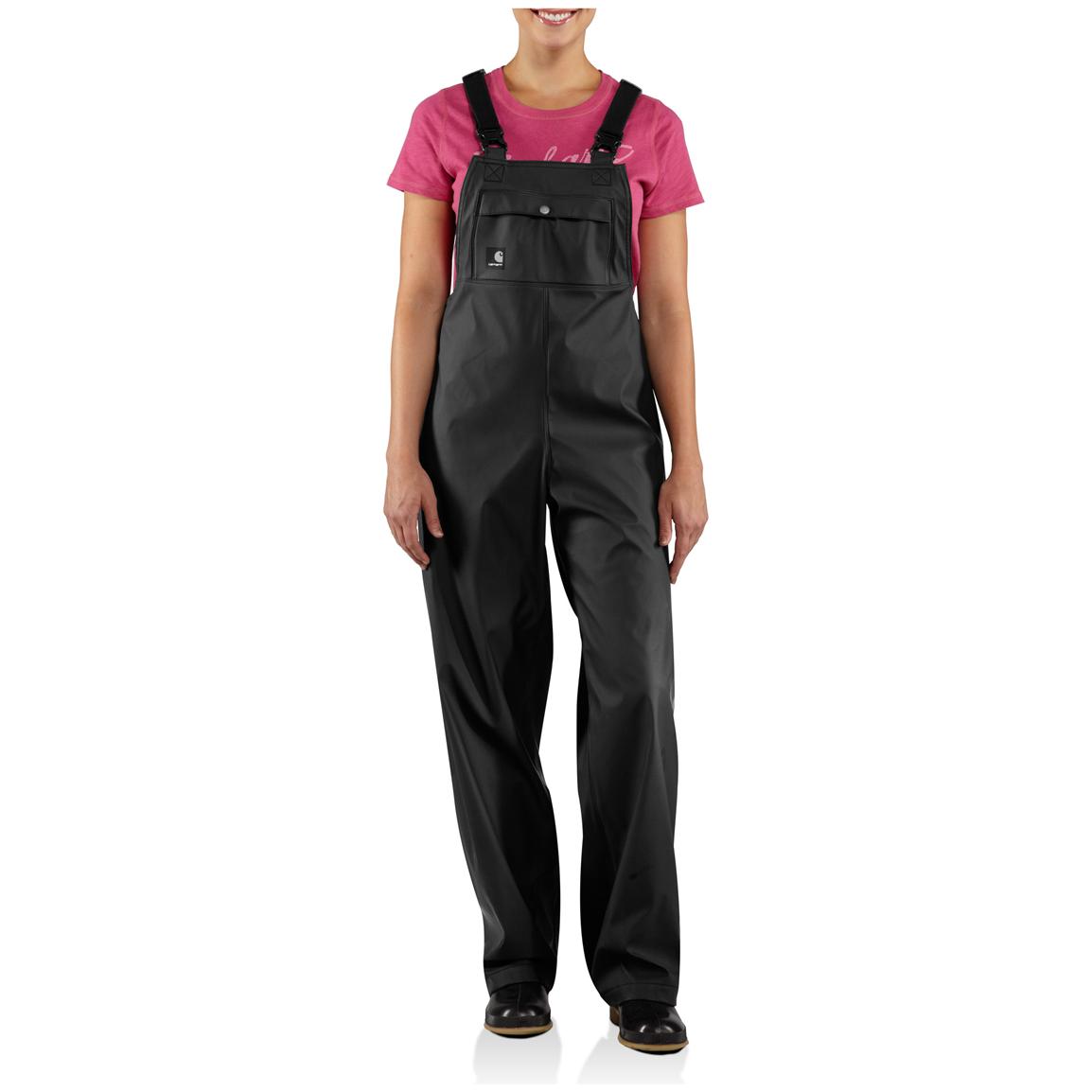 Women's Carhartt® Medford Waterproof Bib Overalls - 590655, Rain ...