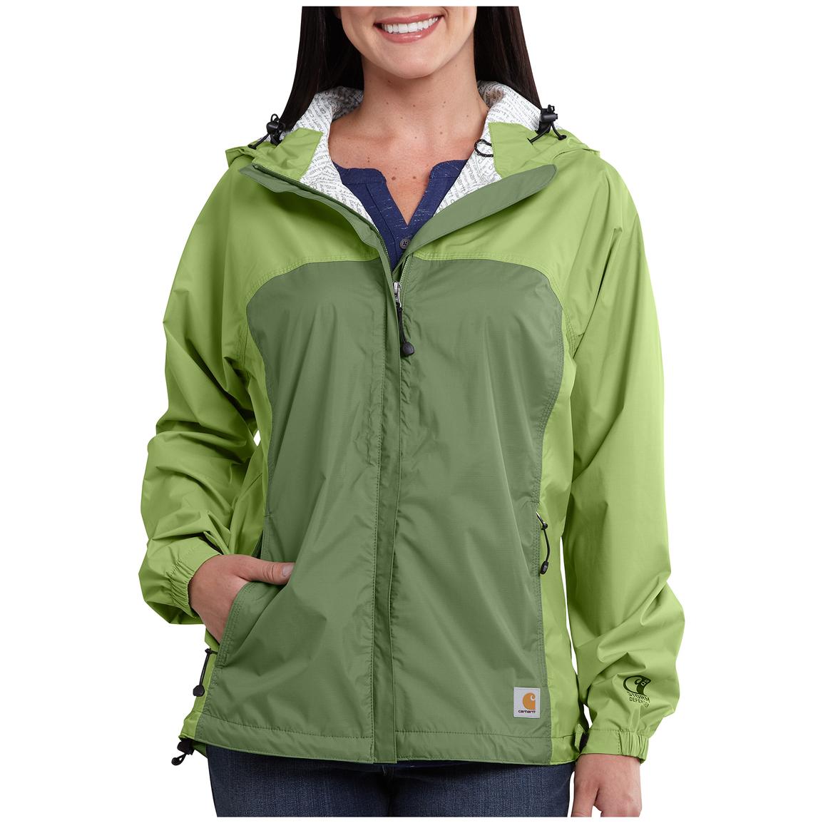 Women's Carhartt® Mountrail Waterproof Jacket - 590656, Uninsulated ...