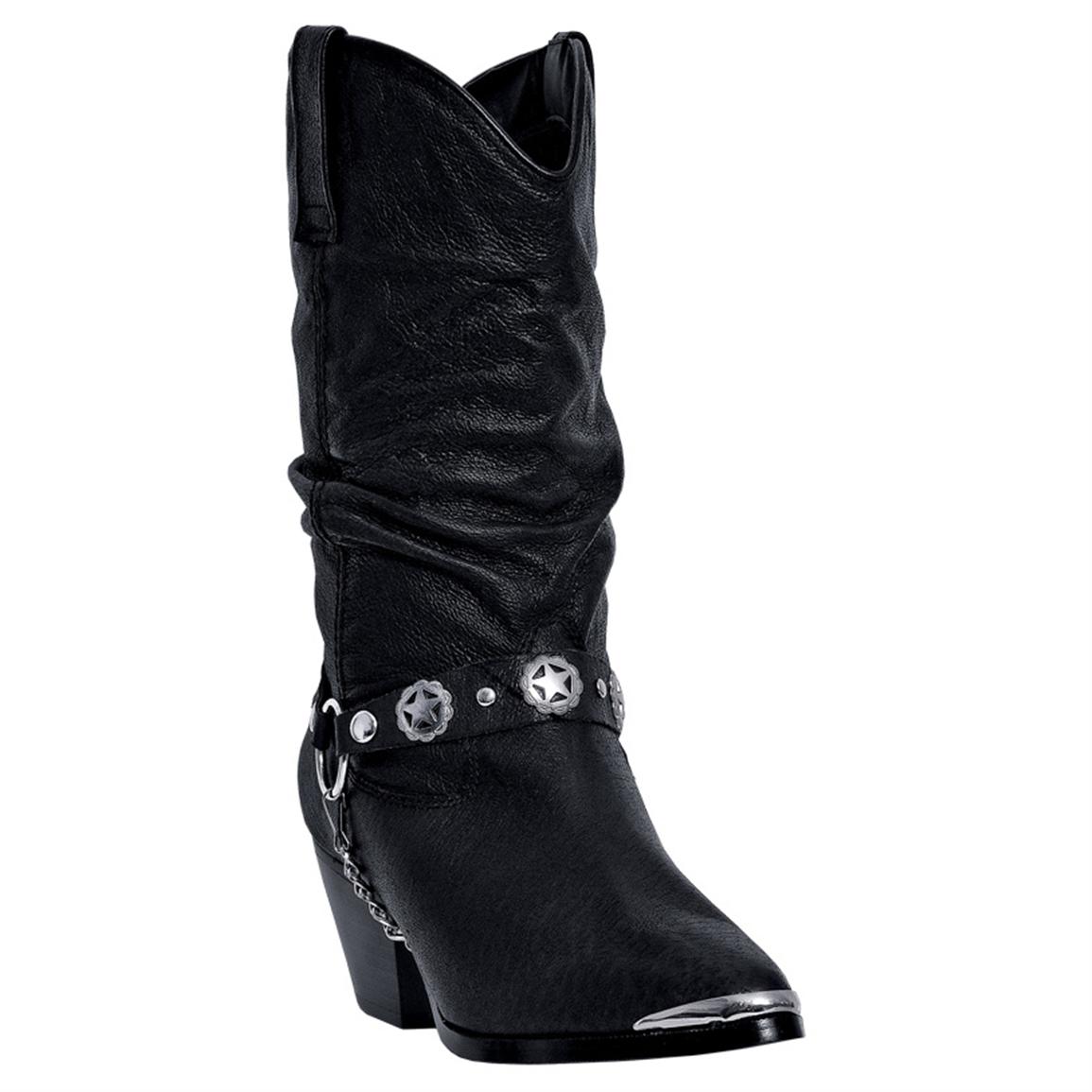 Women's Dingo Bailey Western Slouch Boots - 591390, Cowboy & Western ...