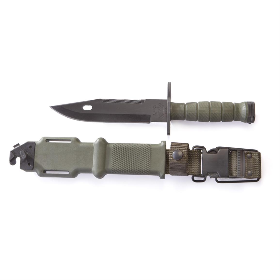 Ontario Knife® 493 M9 7" Bayonet with Scabbard