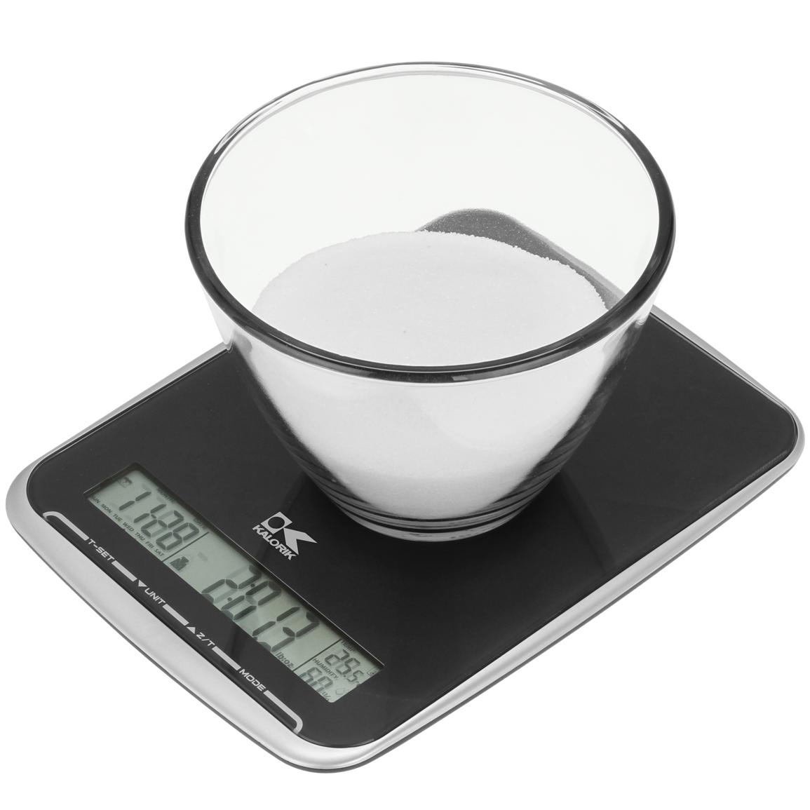 Kalorik® Black Onyx Multifunction Digital Kitchen Scale 591876
