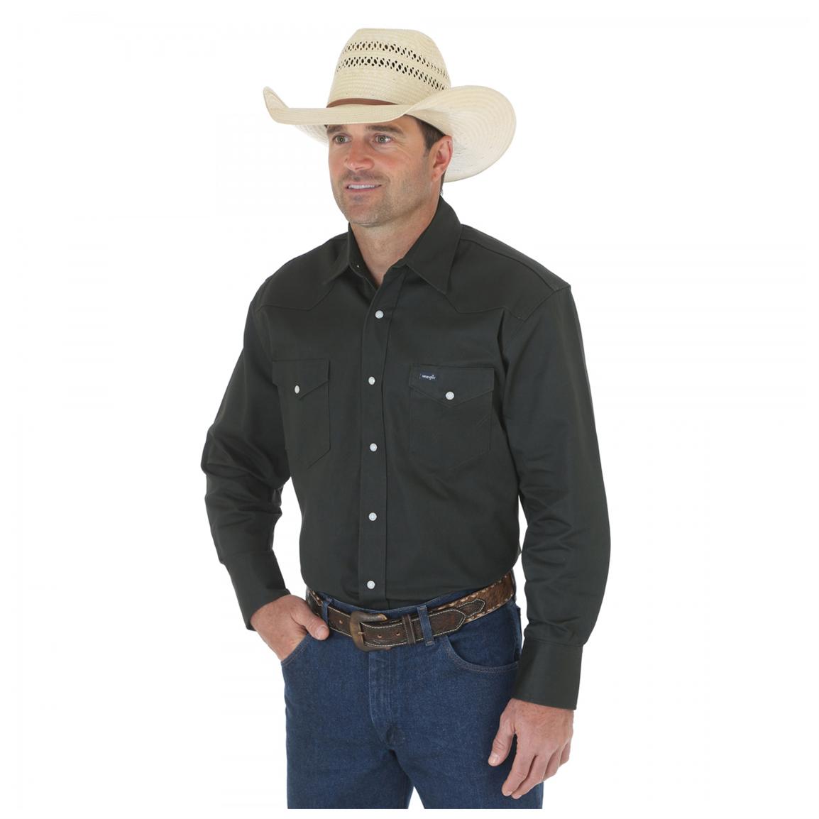 Wrangler® Authentic Cowboy Cut® Work Shirt - 592242, Shirts at ...