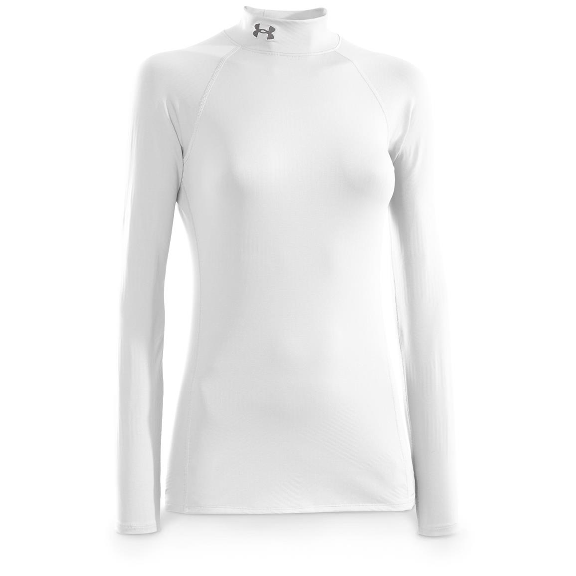 womens under armour mock neck