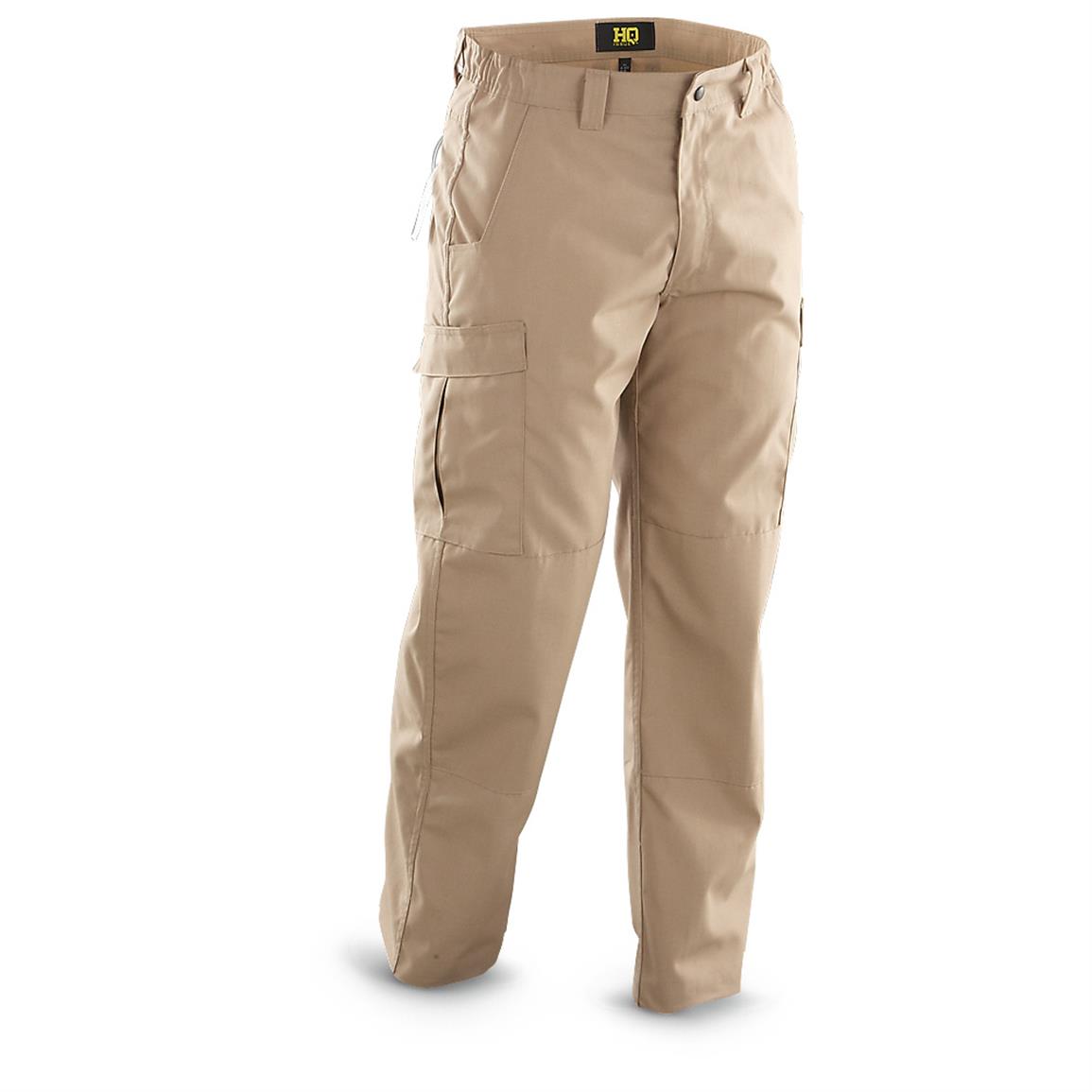 HQ ISSUE Men's Ripstop Tactical Cargo Pants - 592332, Tactical Clothing ...