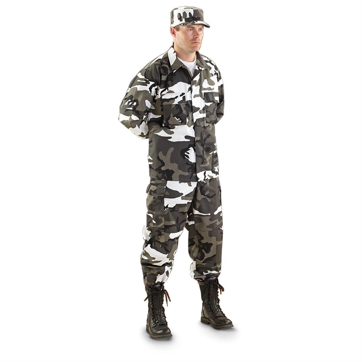 HQ ISSUE MIlitary-style BDU Shirt - 592442, Tactical Clothing at ...